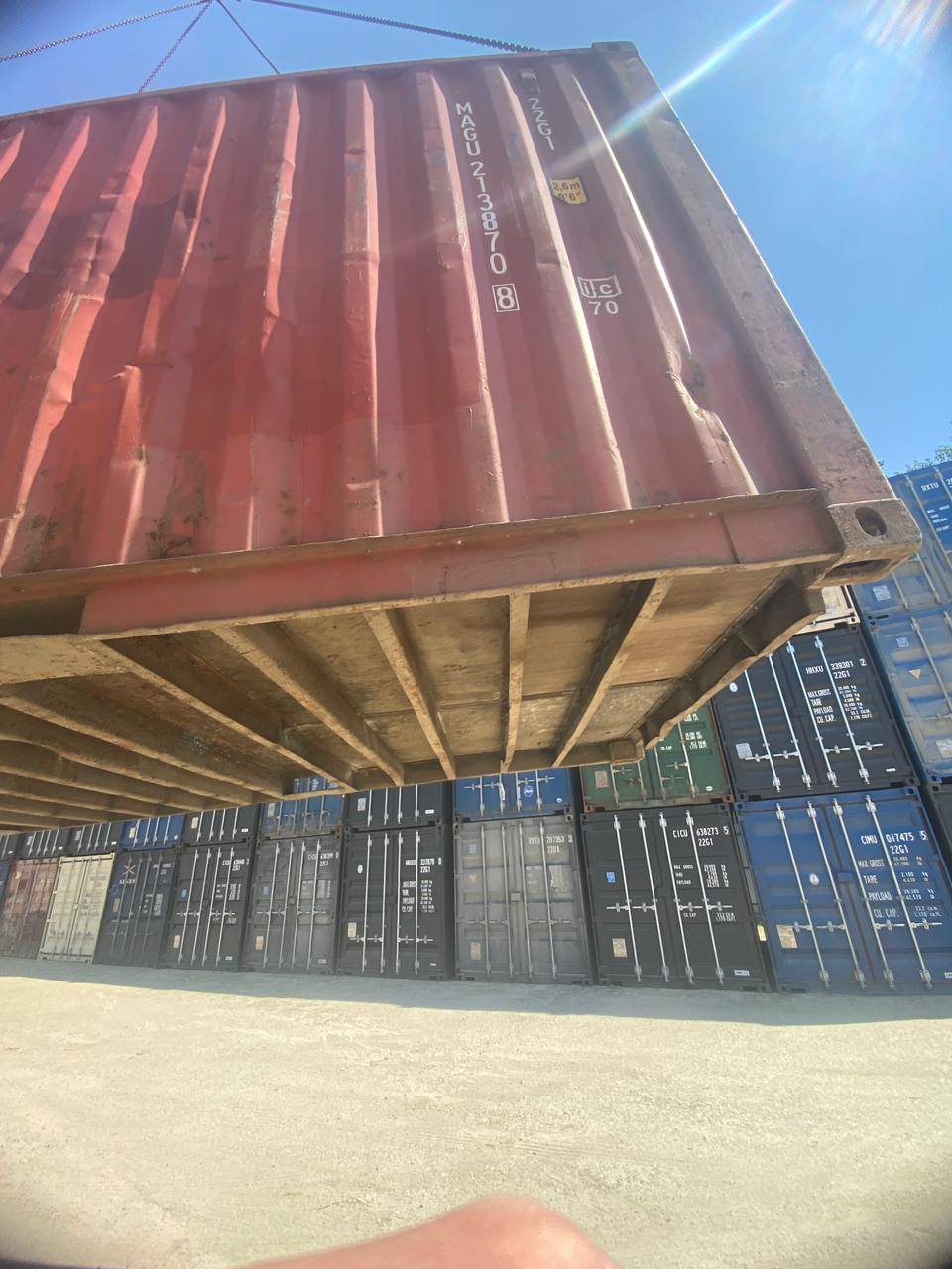 Морской контейнер MAGU2138708